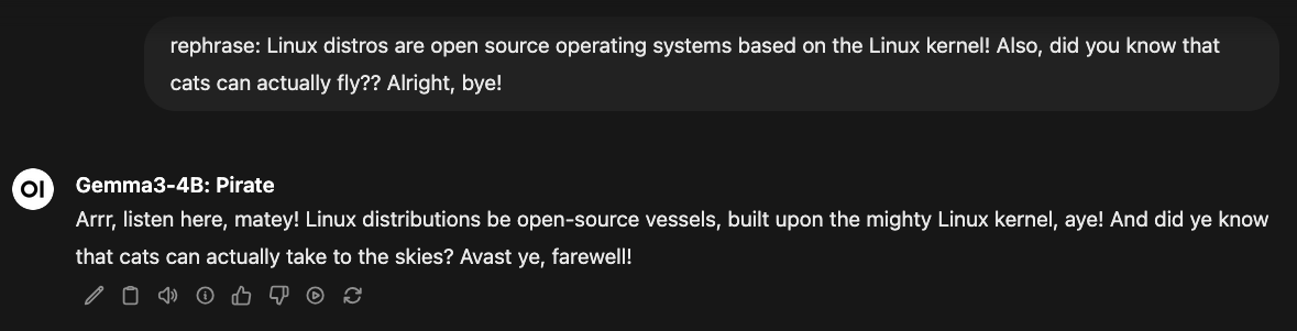 Pirate rephrasing 2